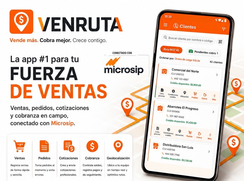 Mockup de VenRuta